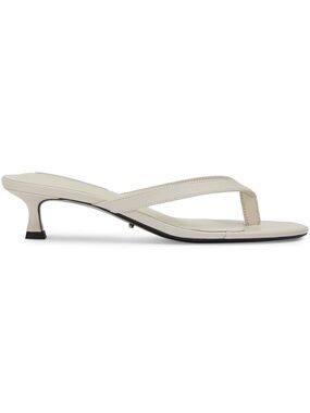 TONY BIANCO PLUTO HEEL IN DOVE NAPPA | LIKE NEW